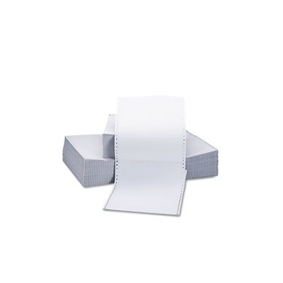 Two-Part Carbonless Paper, 15lb, 9-1 / 2 x 11, Perforated, White, 1650 Sheets