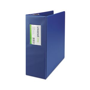 D-Ring Binder, 4" Capacity, 8-1 / 2 x 11, Royal Blue