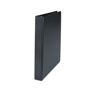 D-Ring Binder, 1" Capacity, 8-1 / 2 x 11, Black