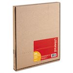 Economical Insertable Index, Clear Tabs, 5-Tab, Letter, Buff, 24 Sets / Box