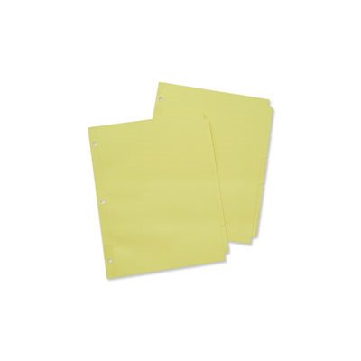 Economy Tab Dividers, 5-Tab, Letter, Buff, 36 Sets / Box