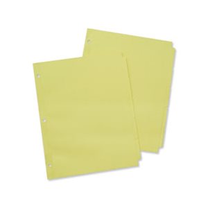 Economy Tab Dividers, 5-Tab, Letter, Buff, 36 Sets / Box