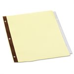 Extended Insert Indexes, Clear 5-Tab, Letter, Buff, 24 Sets / Box