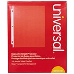 Top-Load Poly Sheet Protectors, Economy, Letter, 100 / Box