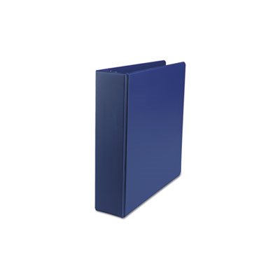 Economy Non-View Round Ring Binder, 2" Capacity, Royal Blue