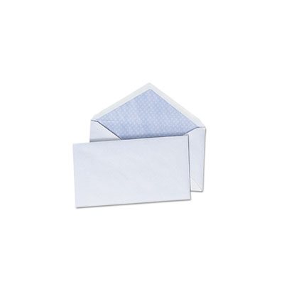 Security Envelope, 3 5 / 8 x 6 1 / 2, White, 250 / Box