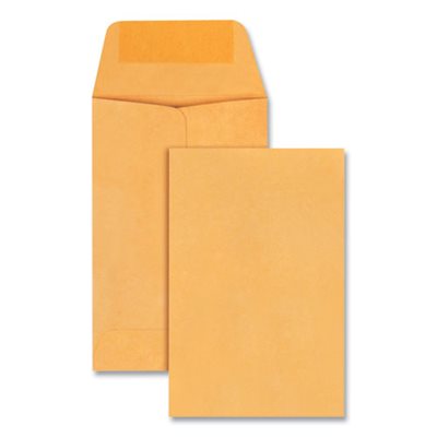 ENVELOPE, KRAFT COIN #1 ROUND FLAP GUMMED CLOSURE  250 / BX 2.