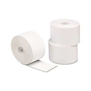 Single-Ply Thermal Paper Rolls, 1 3 / 4" x 230 ft, White, 10 / Pack