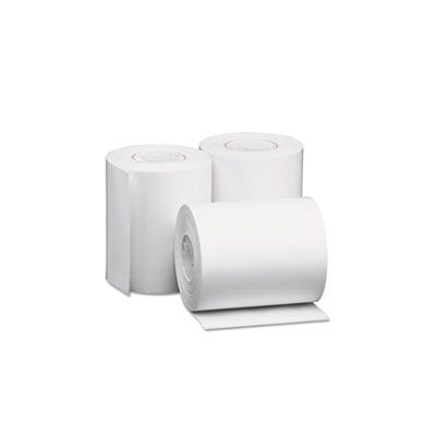 Single-Ply Thermal Paper Rolls, 2 1 / 4" x 80 ft, White, 50 / Carton