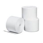 Single-Ply Thermal Paper Rolls, 2 1 / 4" x 165 ft, White, 3 / Pack