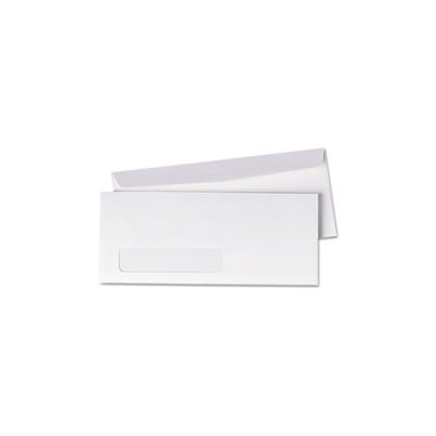 Window Business Envelope, Side, #10, 4 1 / 8 x 9 1 / 2, White, 500 / Box