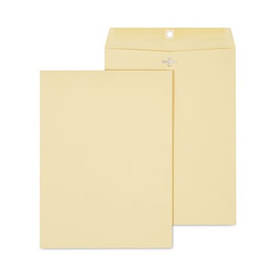 Kraft Clasp Envelope, Center Seam, 32lb, 9 x 12, Brown Kraft, 100 / Box