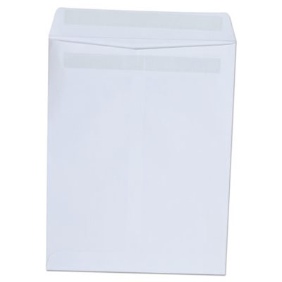 Self Seal Catalog Envelope, 9 x 12, White, 100 / Box