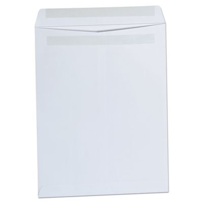 Self Seal Catalog Envelope, 10 x 13, White, 100 / Box