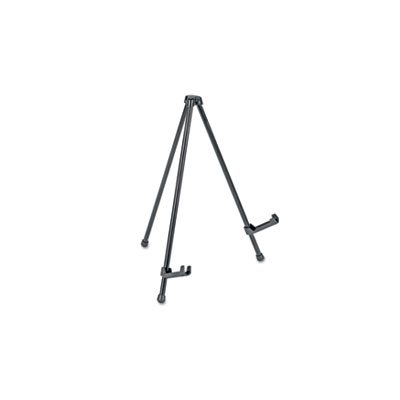 Portable Tabletop Easel, 14" High, Steel, Black