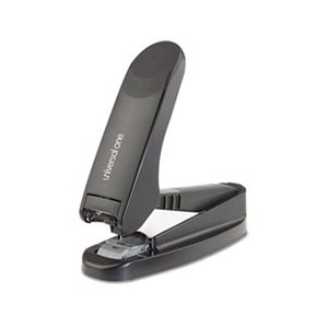 Heavy-Duty Power-Assist Stapler, 60-Sheet Capacity, Black / Gray