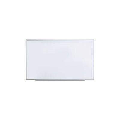 Dry Erase Board, Melamine, 60 x 36, Satin-Finished Aluminum Frame