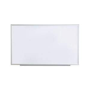 Dry Erase Board, Melamine, 60 x 36, Satin-Finished Aluminum Frame