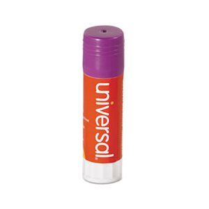 Glue Stick, .74 oz, Stick, Purple, 12 / Pack