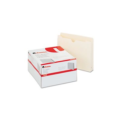 Economical File Jackets with Two Inch Expansion, Letter, 11 Point Manila, 50 / Box