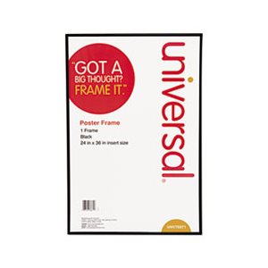 FRAME, POSTER GLOSSY BLACK 24X36