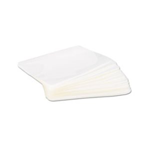 Clear Laminating Pouches, 5 mil, 4 3 / 8 x 6 1 / 2, Photo Size, 100 / Box