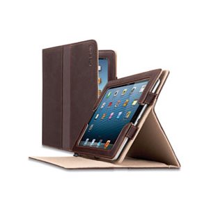 LEATHER CASE FOR IPAD, BROWN FOR IPAD 2-4 GEN