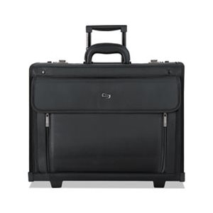 Classic Rolling Catalog Case, 16", 18" x 8" x 14", Black