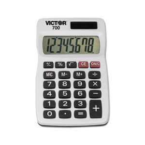 700 Pocket Calculator, 8-Digit LCD