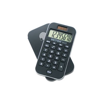 900 Antimicrobial Pocket Calculator, 8-Digit LCD