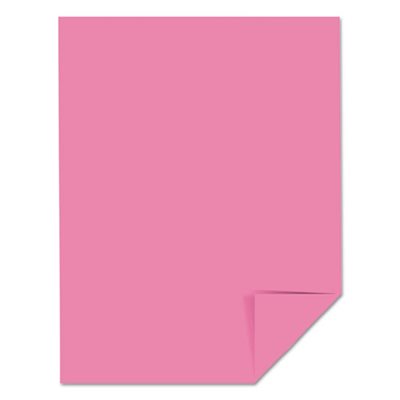 Color Cardstock, 65lb, 8 1 / 2 x 11, Pulsar Pink, 250 Sheets