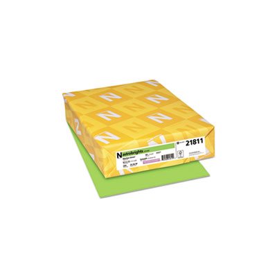 Color Cardstock, 65lb, 8 1 / 2 x 11, Martian Green, 250 Sheets