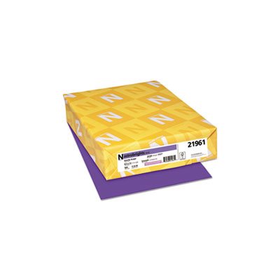 Color Paper, 24lb, 8 1 / 2 x 11, Gravity Grape, 500 Sheets