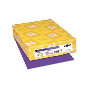 Color Paper, 24lb, 8 1 / 2 x 11, Gravity Grape, 500 Sheets