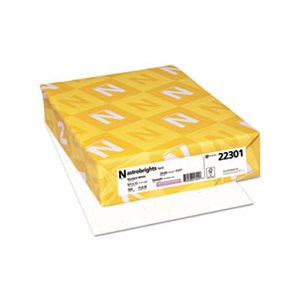 Color Paper, 24lb, 8 1 / 2 x 11, Stardust White, 500 Sheets