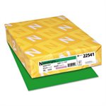 Color Paper, 24lb, 8 1 / 2 x 11, Gamma Green, 500 Sheets