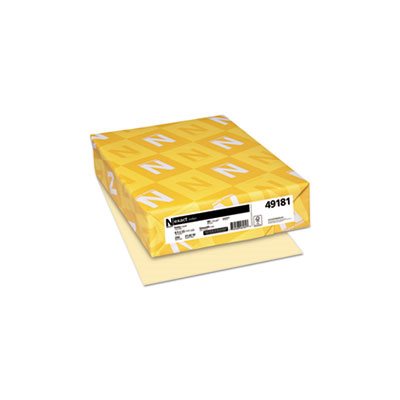 Exact Index Card Stock, 90lb, 8 1 / 2 x 11, Ivory, 250 Sheets