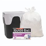 Handi-Bag Super Value Pack, 8gal, 0.6mil, 22 x 24, White, 130 / Box
