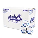 Single Roll Two Ply Premium Bath Tissue, 500 Sheets / Roll, 96 Rolls / Carton