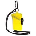 HOLDER, LEMON  ID BADGE CASE W /  LANYARD SEE-IT-SAFE