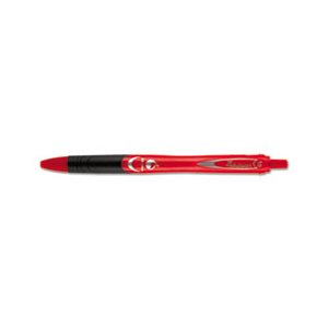 Z-Mulsion Ballpoint Pen, 1mm, Red, Dozen