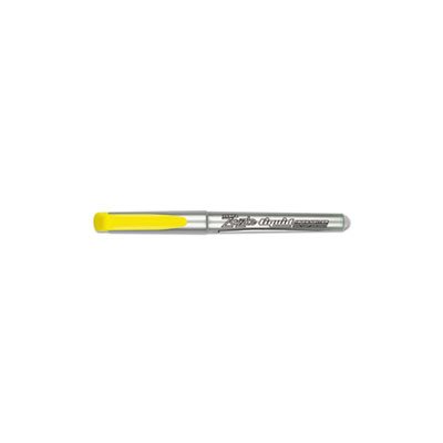 Zazzle Liquid Ink Highlighters, Chisel Tip, Yellow, Dozen