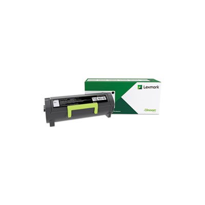 CARTRIDGE, TONER, LEXMARK, 50F1H00, HIGH-YIELD, 5000 Page-Yield, Black