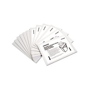 LUBRICANT, SHEETS SHREDDER 24 / PK