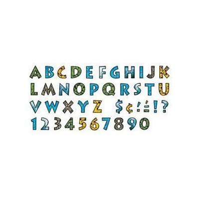 LETTERS, 4 IN NATURAL ELEM  VENTURE UPPERCASE